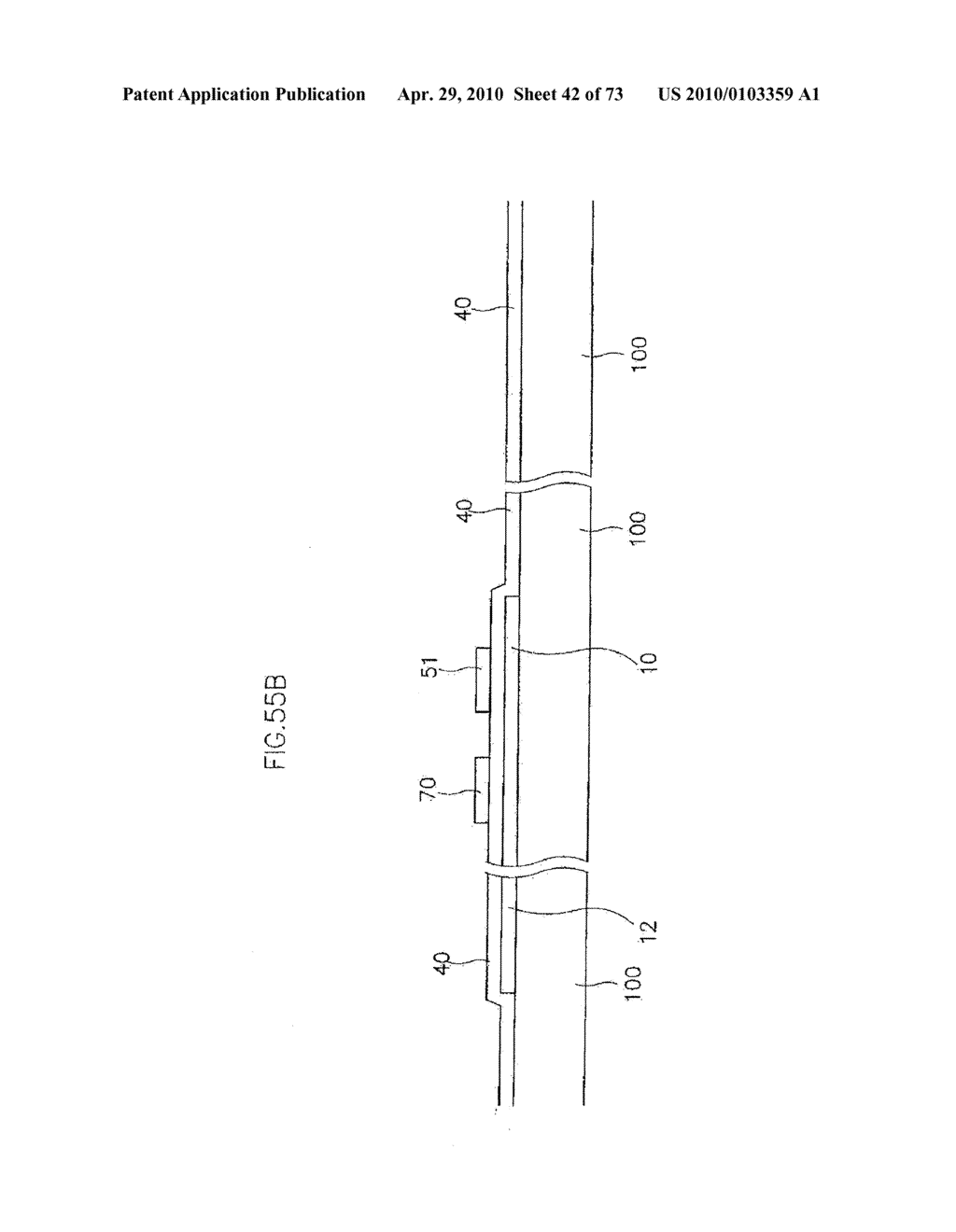 LIQUID CRYSTAL DISPLAY HAVING A MODIFIED ELECTRODE ARRAY - diagram, schematic, and image 43