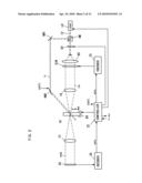 METHOD FOR DETECTING POSITION OF REPRODUCED HOLOGRAM IMAGE AND HOLOGRAM APPARATUS diagram and image