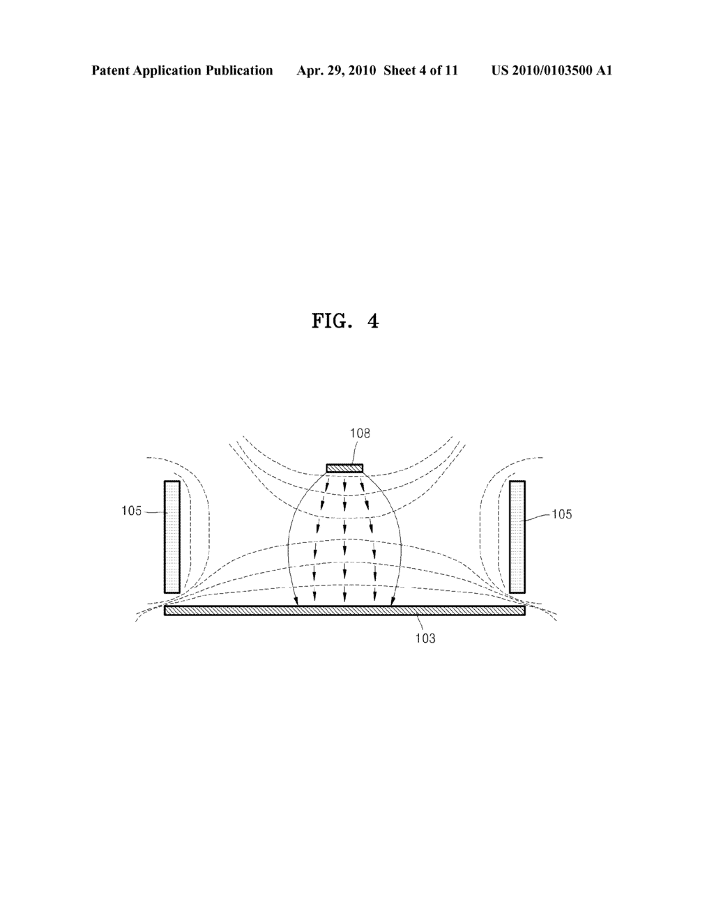 OPTICAL SHUTTER HAVING CHARGED PARTICLE AND DISPLAY APPARATUS USING THE SAME - diagram, schematic, and image 05