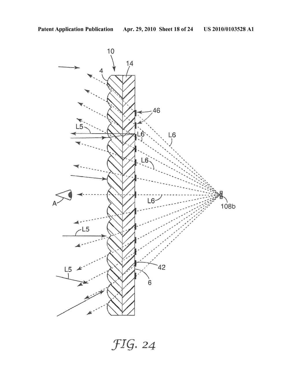 METHODS OF FORMING SHEETING WITH COMPOSITE IMAGES THAT FLOAT AND SHEETING WITH COMPOSITE IMAGES THAT FLOAT - diagram, schematic, and image 19