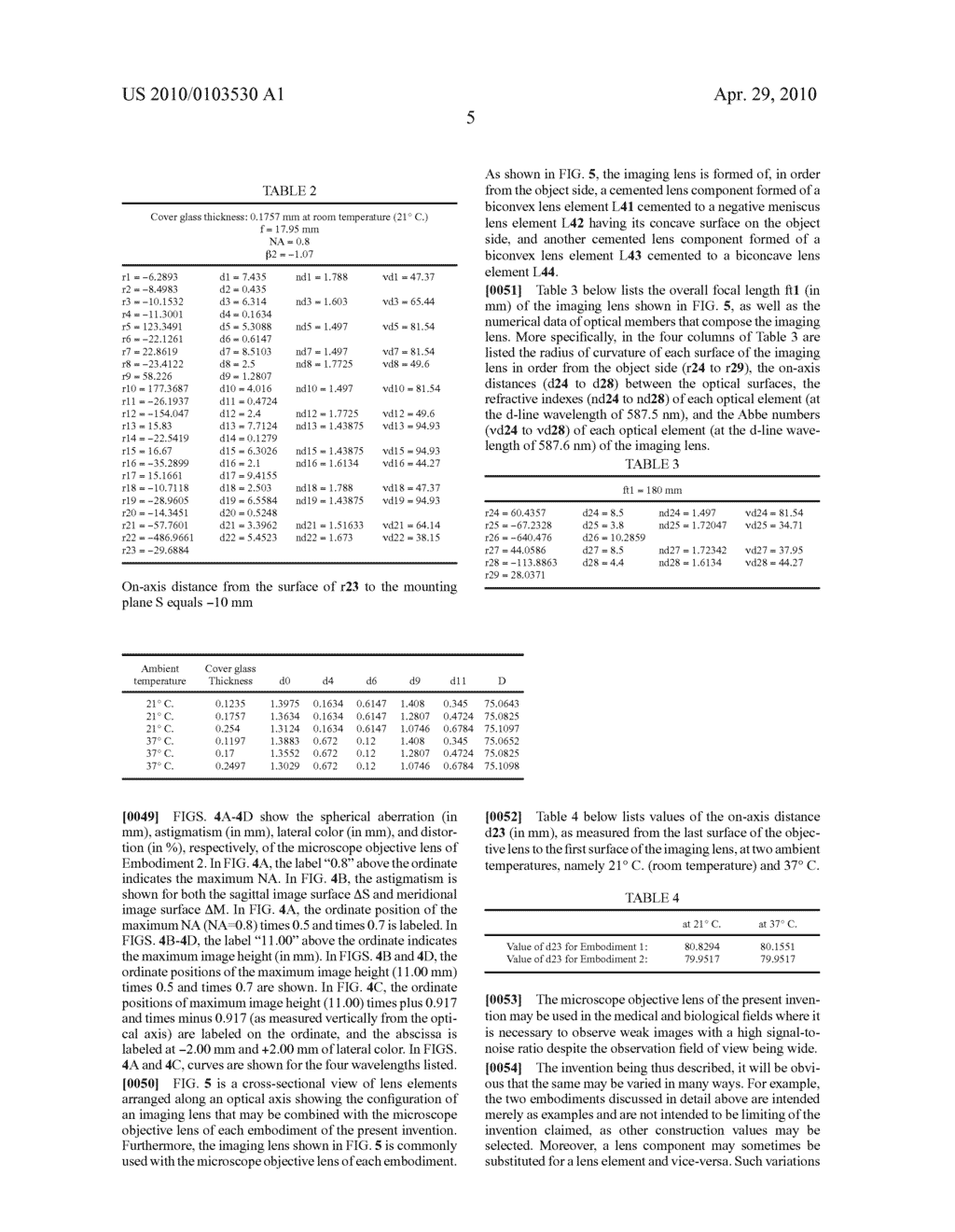 MICROSCOPE OBJECTIVE LENS - diagram, schematic, and image 11