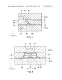 Magnetoresistive element including a pair of ferromagnetic layers coupled to a pair of shield layers diagram and image