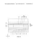 Magnetoresistive element including a pair of ferromagnetic layers coupled to a pair of shield layers diagram and image