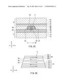 Magnetoresistive element including a pair of ferromagnetic layers coupled to a pair of shield layers diagram and image