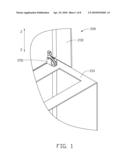 HINGE ASSEMBLY AND COMPUTER HOUSING USING THE SAME diagram and image