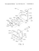 HINGE ASSEMBLY AND COMPUTER HOUSING USING THE SAME diagram and image