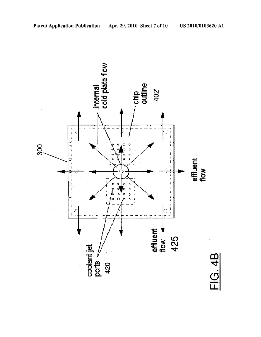 Open Flow Cold Plate For Liquid Cooled Electronic Packages - diagram, schematic, and image 08