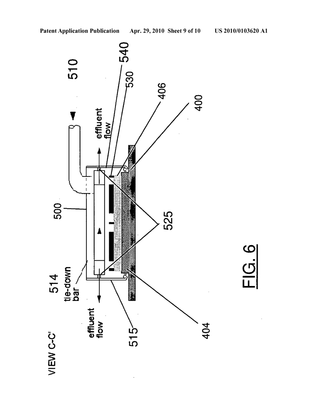 Open Flow Cold Plate For Liquid Cooled Electronic Packages - diagram, schematic, and image 10