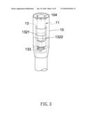 FLASHLIGHT WITH A TELESCOPIC HEAD diagram and image