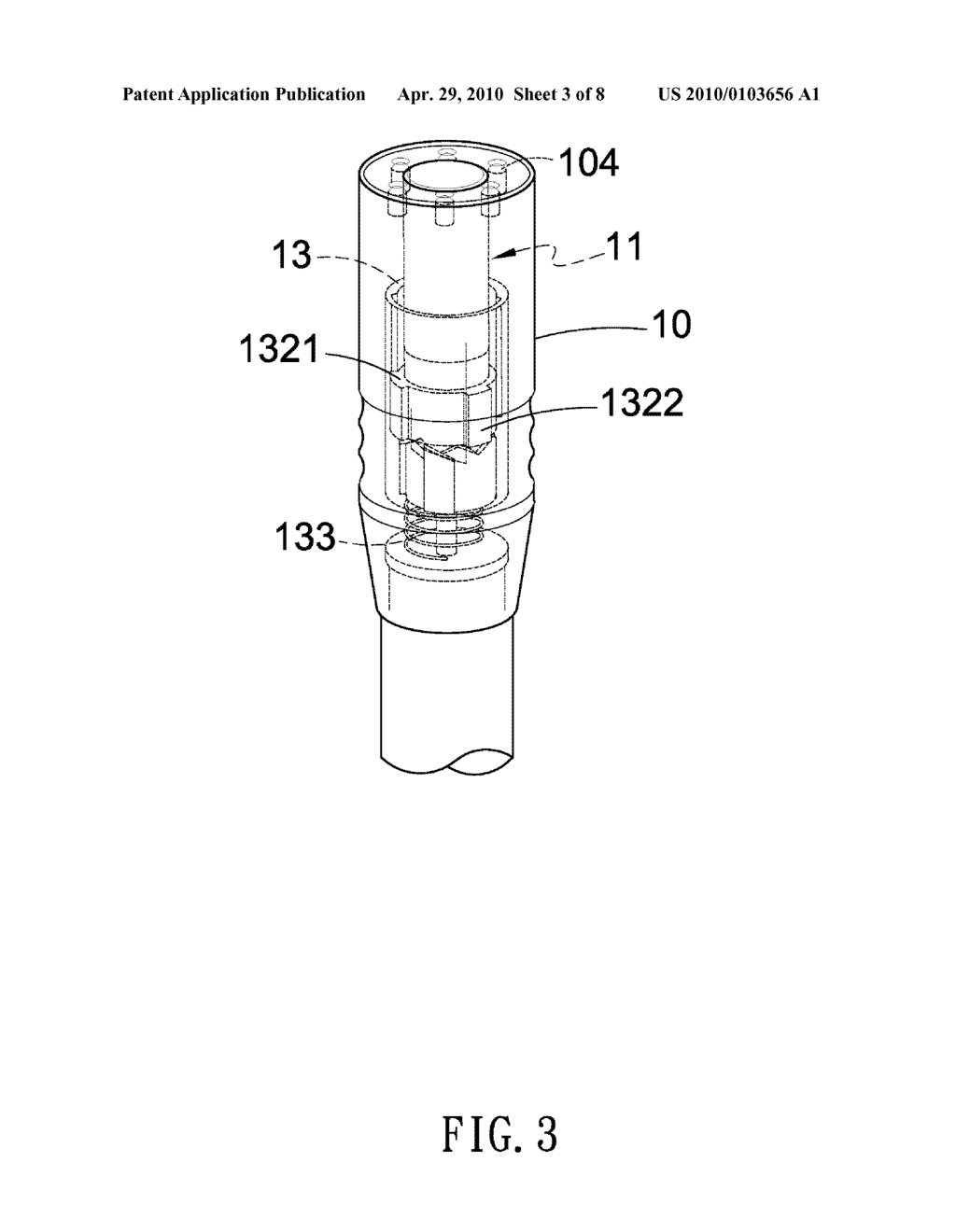 FLASHLIGHT WITH A TELESCOPIC HEAD - diagram, schematic, and image 04