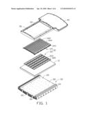 LED LAMP HAVING A VAPOR CHAMBER FOR DISSIPATING HEAT GENERATED BY LEDS OF THE LED LAMP diagram and image