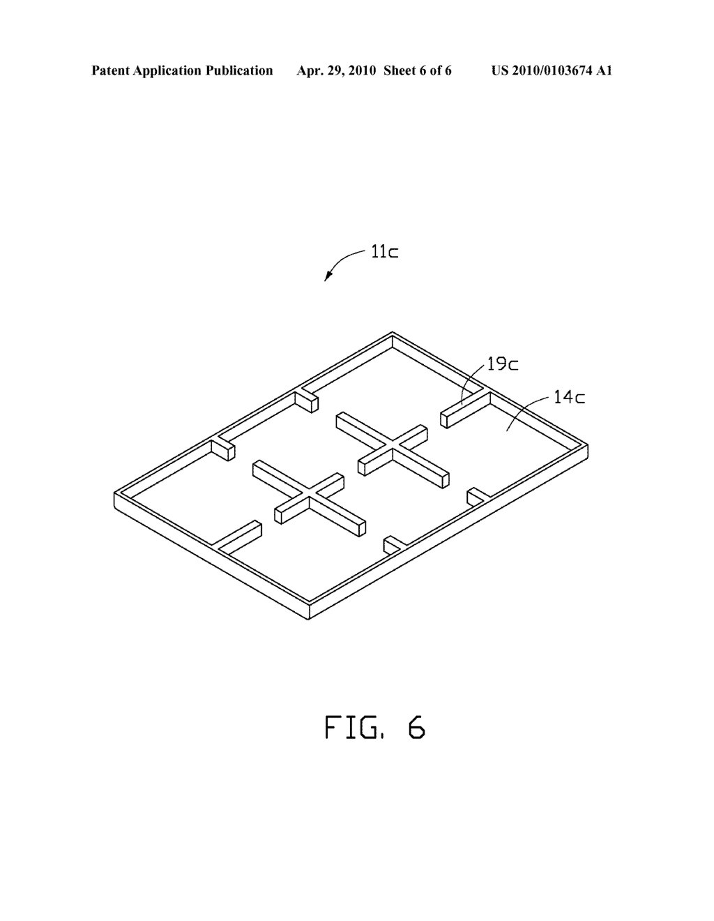 LED LAMP HAVING A VAPOR CHAMBER FOR DISSIPATING HEAT GENERATED BY LEDS OF THE LED LAMP - diagram, schematic, and image 07