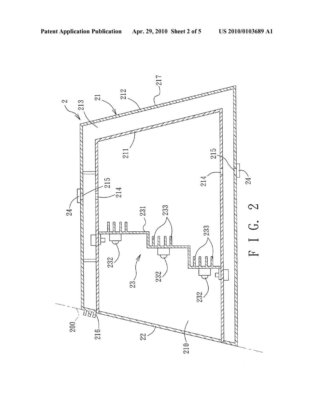 LAMP DEVICE FOR AN AUTOMOBILE - diagram, schematic, and image 03