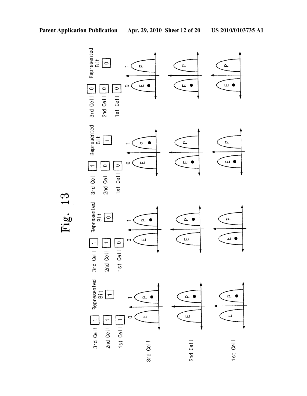 MEMORY DEVICE AND PROGRAM METHOD THEREOF - diagram, schematic, and image 13