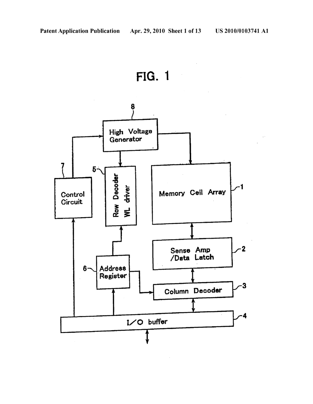 NONVOLATILE SEMICONDUCTOR MEMORY DEVICE INCLUDING PLURAL MEMORY CELLS AND A DUMMY CELL COUPLED TO AN END OF A MEMORY CELL - diagram, schematic, and image 02