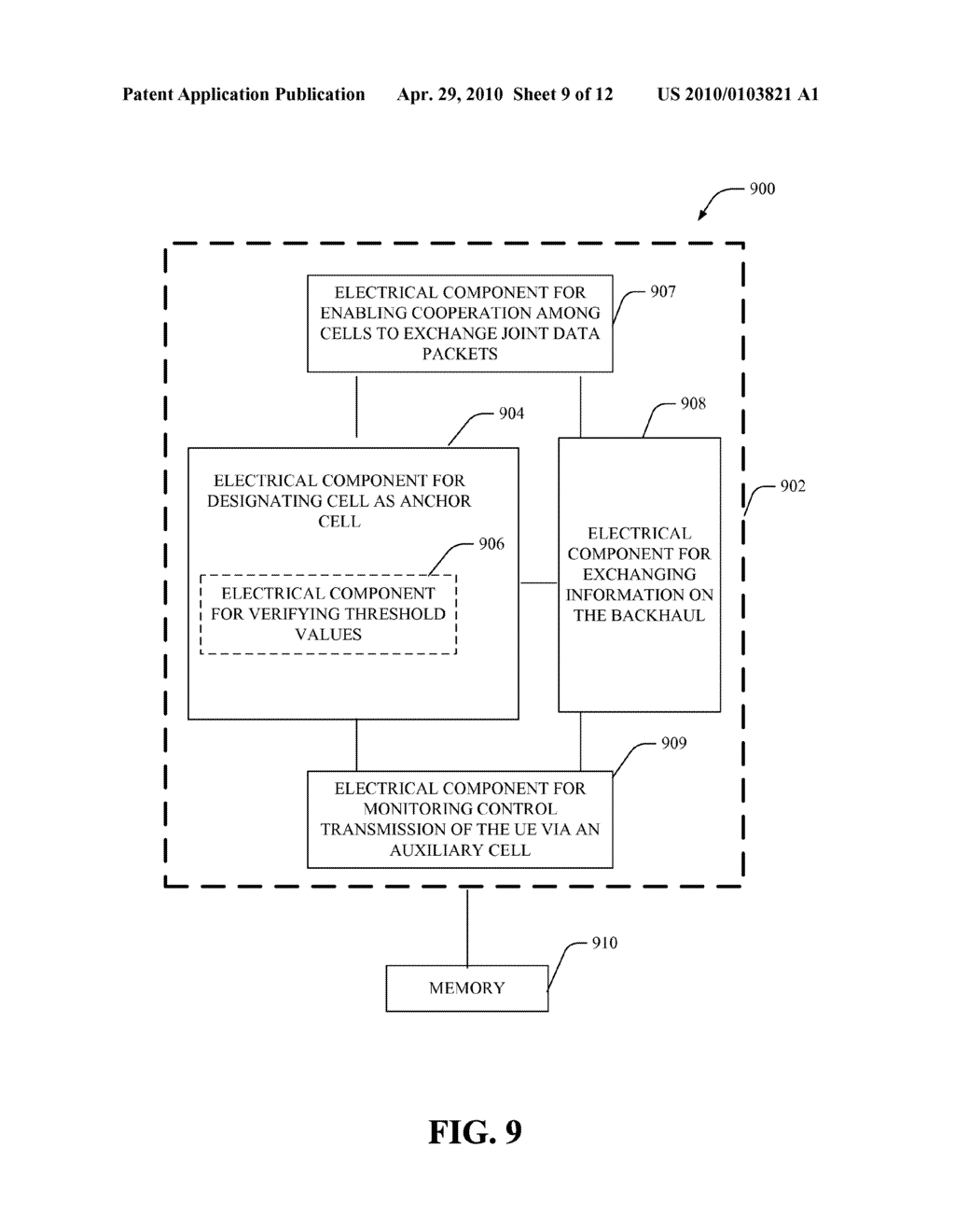 METHOD AND APPARATUS FOR ANCHOR CELL DESIGNATION IN NETWORK MIMO - diagram, schematic, and image 10