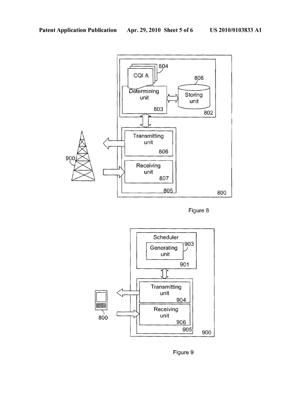 Radio Bearer Specific CQI Reporting - diagram, schematic, and image 06