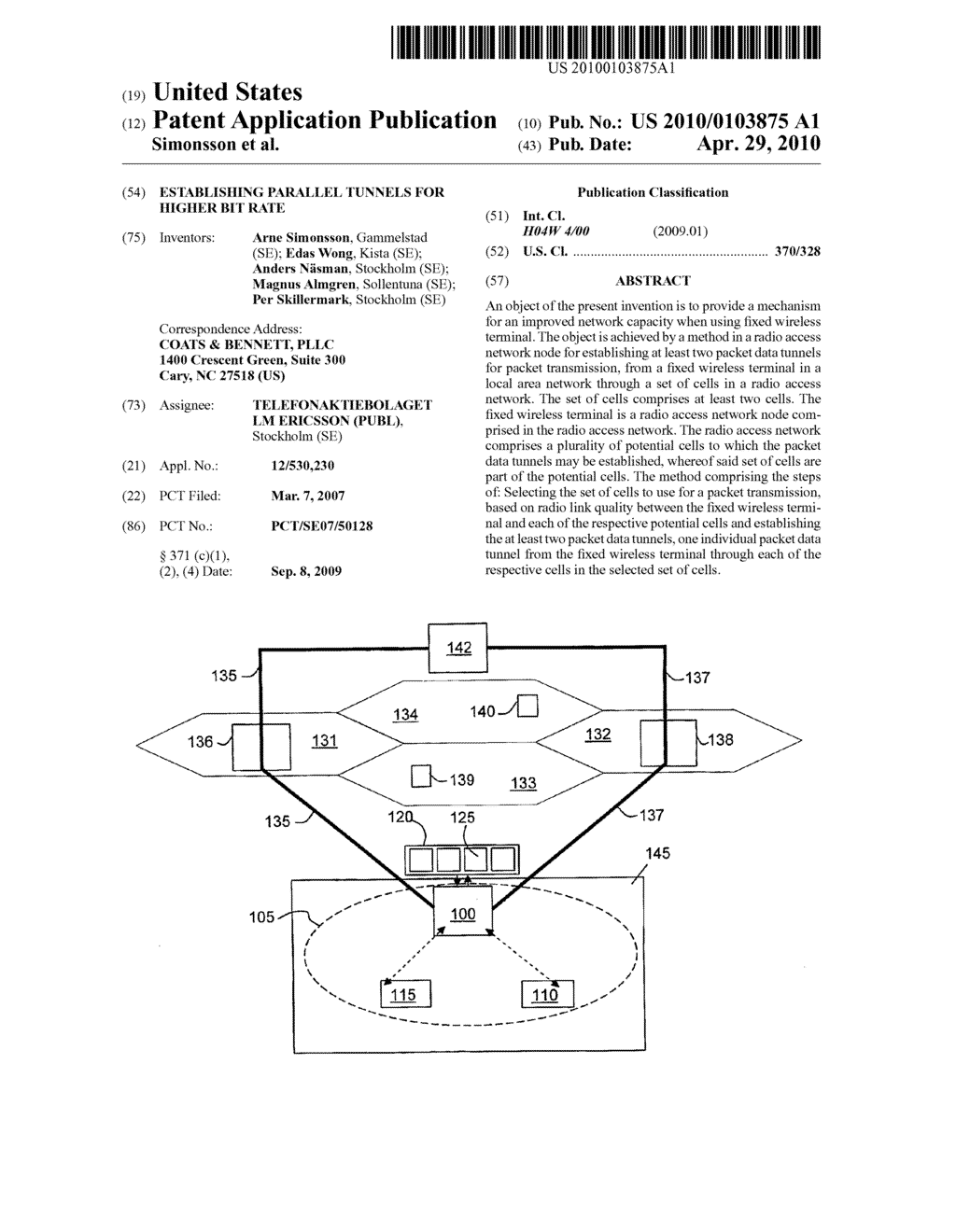 Establishing Parallel Tunnels for Higher Bit Rate - diagram, schematic, and image 01