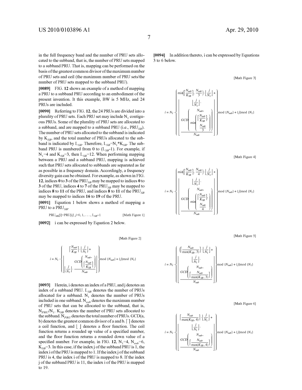 METHOD AND APPARATUS OF SUBCHANNELIZATION IN WIRELESS COMMUNICATION SYSTEM - diagram, schematic, and image 24