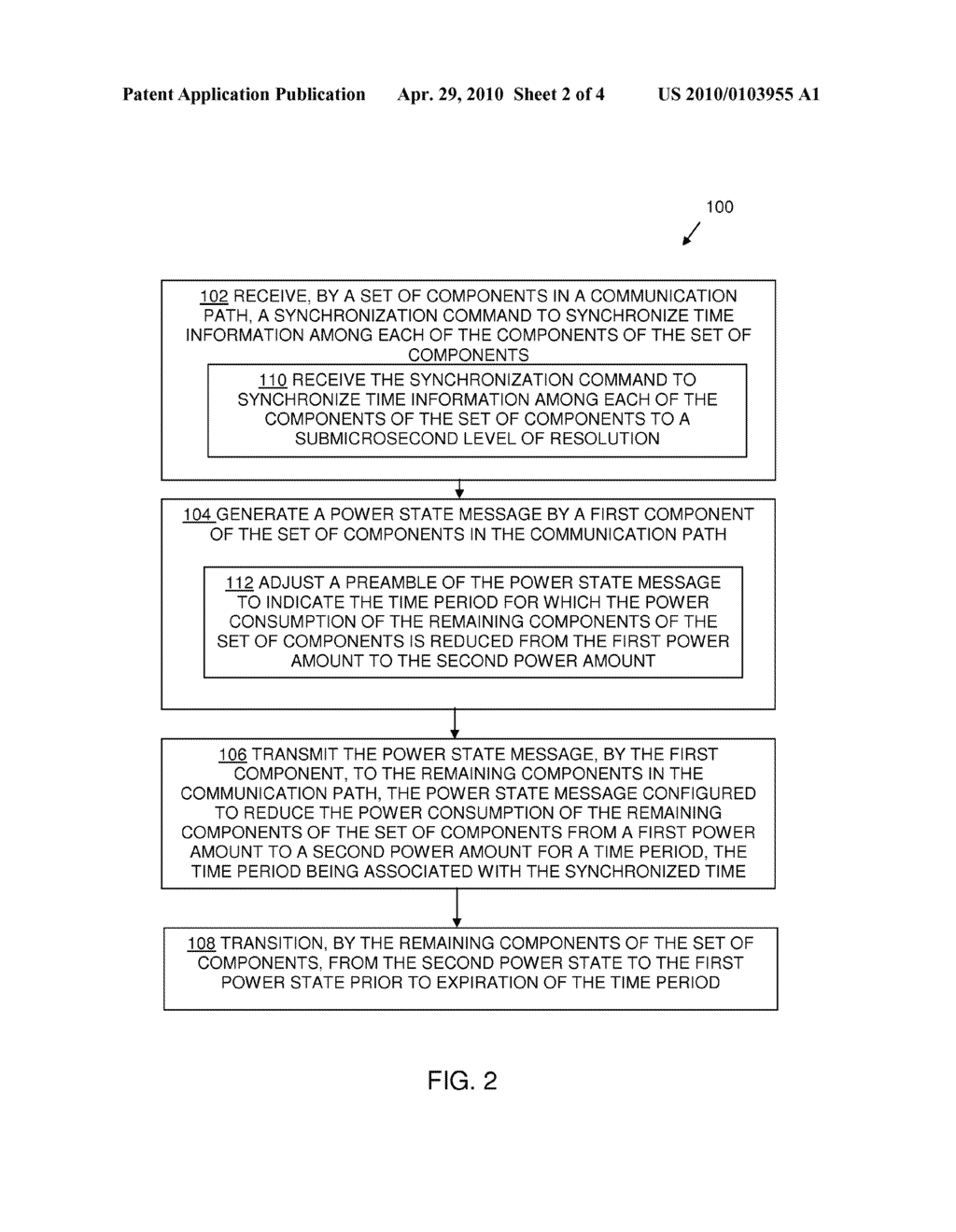 POWER MANAGEMENT OF A NETWORK DEVICE - diagram, schematic, and image 03