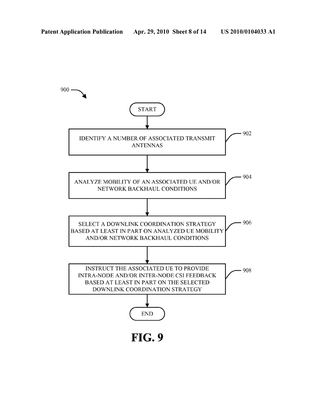 METHOD AND APPARATUS FOR SEPARABLE CHANNEL STATE FEEDBACK IN A WIRELESS COMMUNICATION SYSTEM - diagram, schematic, and image 09