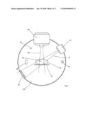 Radiographic apparatus diagram and image