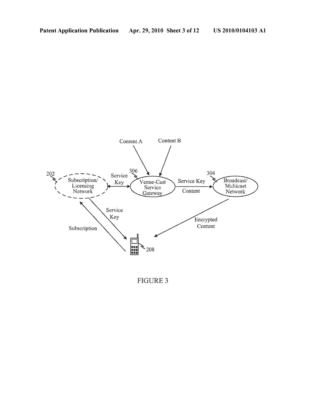 Method And Apparatus For Billing And Security Architecture For Venue-Cast Services - diagram, schematic, and image 04