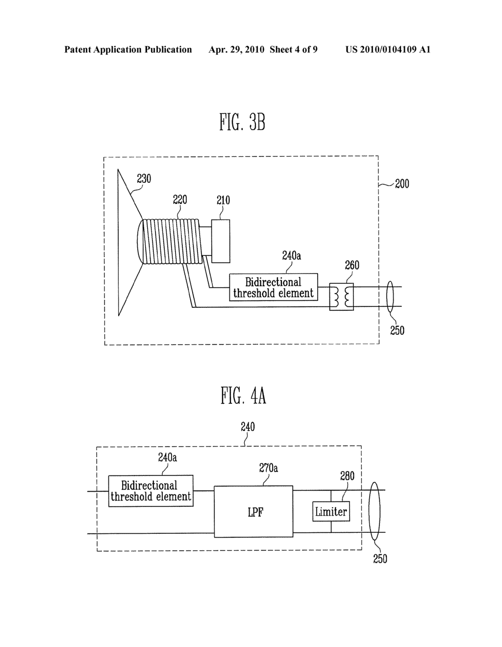 APPARATUS FOR PREVENTING LEAKAGE OF A WEAK SIGNAL FROM A SPEAKER - diagram, schematic, and image 05