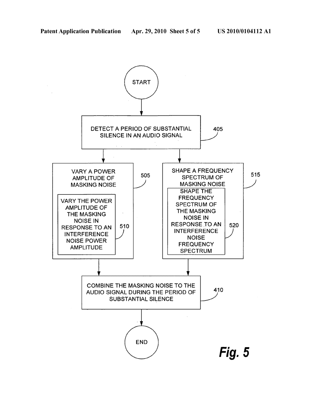 Variable Noise Masking During Periods of Substantial Silence - diagram, schematic, and image 06