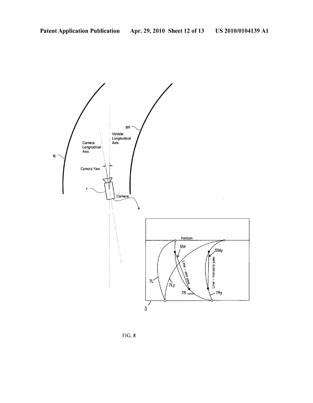 METHOD AND SYSTEM FOR VIDEO-BASED ROAD LANE CURVATURE MEASUREMENT - diagram, schematic, and image 13