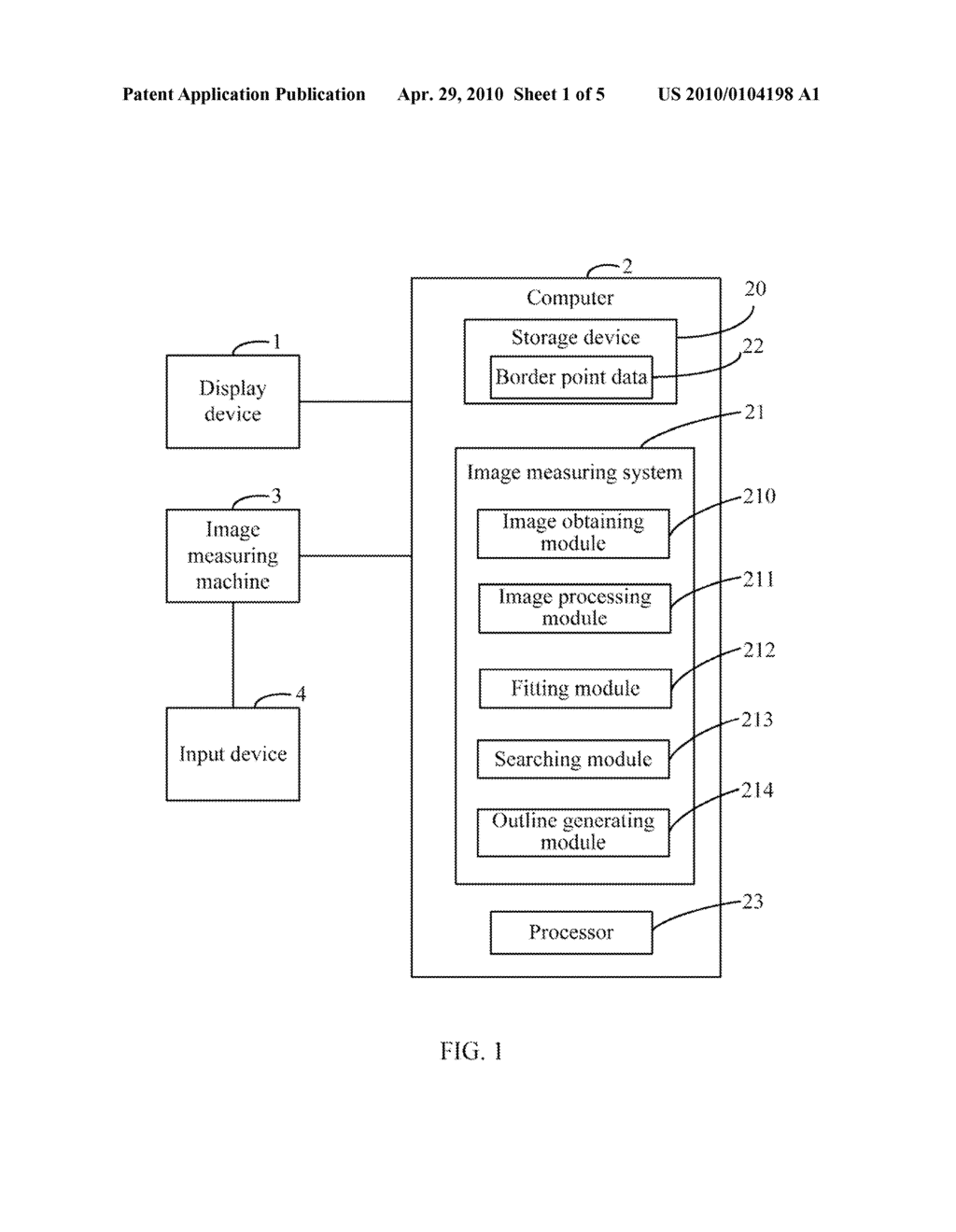 SYSTEM AND METHOD FOR DETERMINING INFLECTION POINTS IN AN IMAGE OF AN OBJECT - diagram, schematic, and image 02