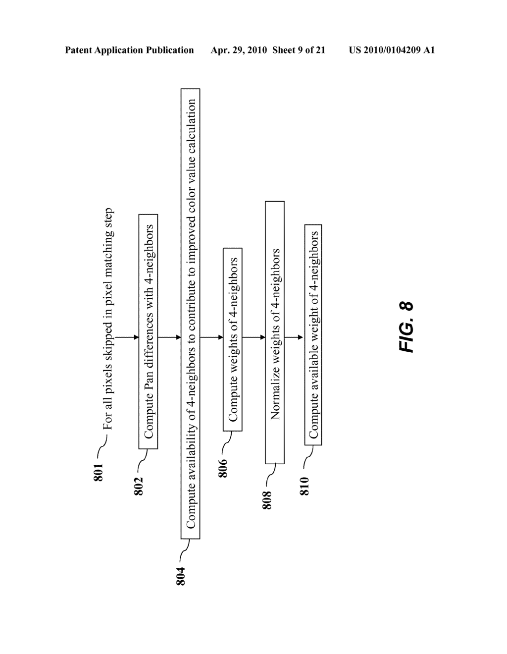 DEFECTIVE COLOR AND PANCHROMATIC CFA IMAGE - diagram, schematic, and image 10