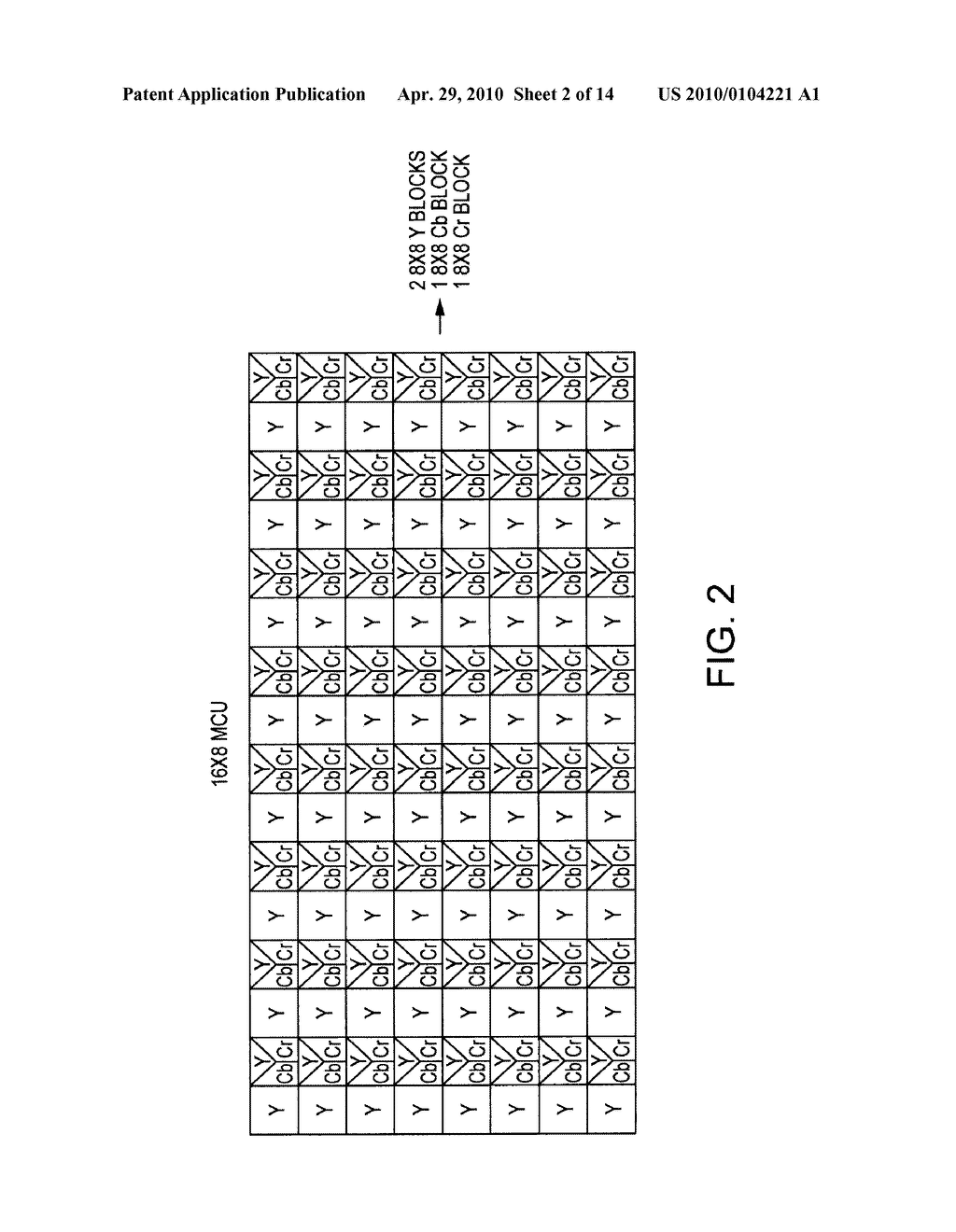 METHOD AND SYSTEM FOR FRAME ROTATION WITHIN A JPEG COMPRESSED PIPELINE - diagram, schematic, and image 03