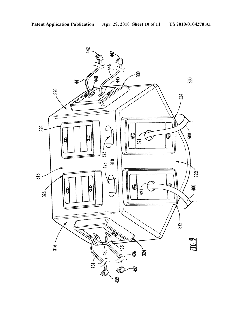 NETWORK INTERFACE UNIT FOR MODULAR FURNITURE - diagram, schematic, and image 11