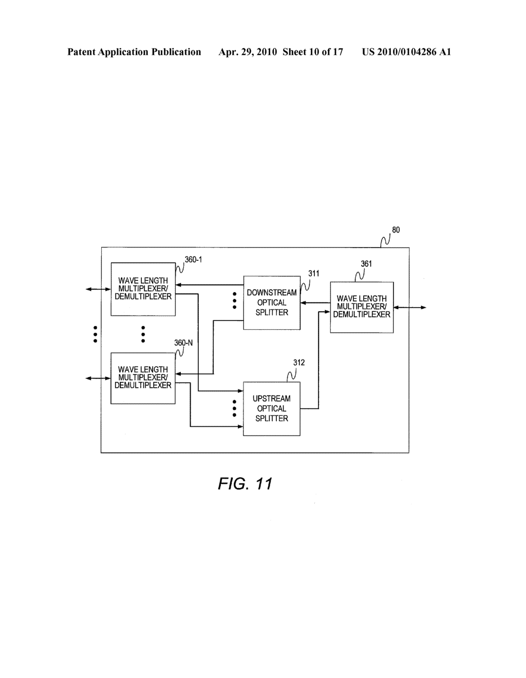 OPTICAL ACCESS SYSTEM AND OPTICAL LINE TERMINAL - diagram, schematic, and image 11