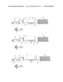 TRAILER FOR TRANSPORTING FREIGHT CONTAINERS AND METHOD OF USE diagram and image