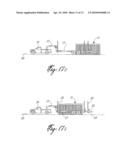 TRAILER FOR TRANSPORTING FREIGHT CONTAINERS AND METHOD OF USE diagram and image