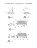 TRAILER FOR TRANSPORTING FREIGHT CONTAINERS AND METHOD OF USE diagram and image