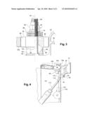 DEVICE FOR TAPPING COOLING AIR IN A TURBOMACHINE diagram and image