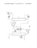 GAS DEACIDIZING METHOD USING AN ABSORBENT SOLUTION WITH DEMIXING CONTROL diagram and image