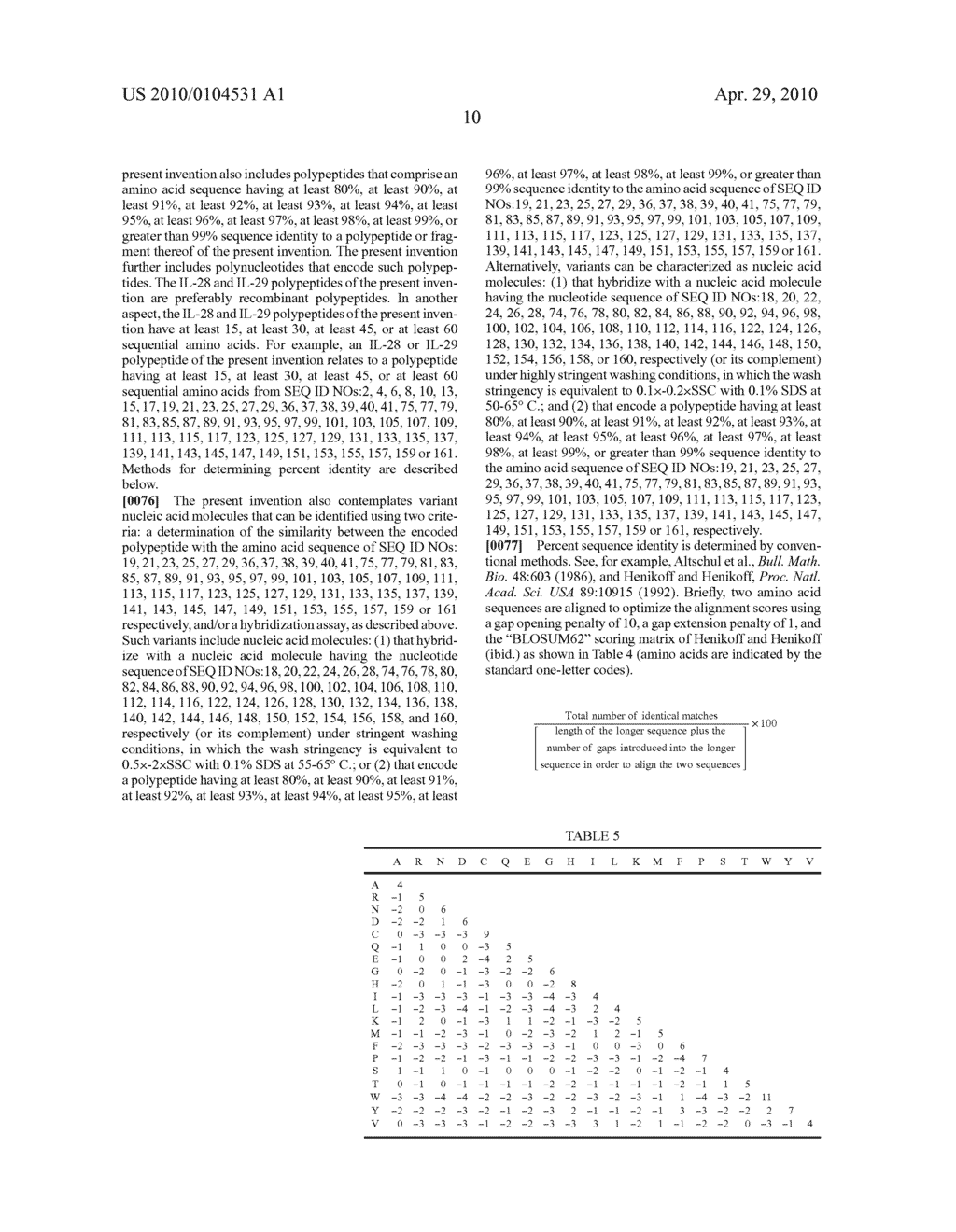 HOMOGENEOUS PREPARATIONS OF IL-28 AND IL-29 - diagram, schematic, and image 11