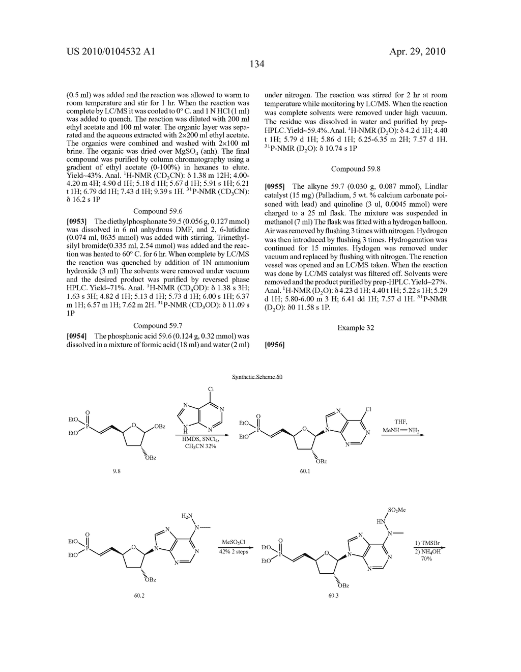 NUCLEOSIDE ANALOGS FOR ANTIVIRAL TREATMENT - diagram, schematic, and image 135