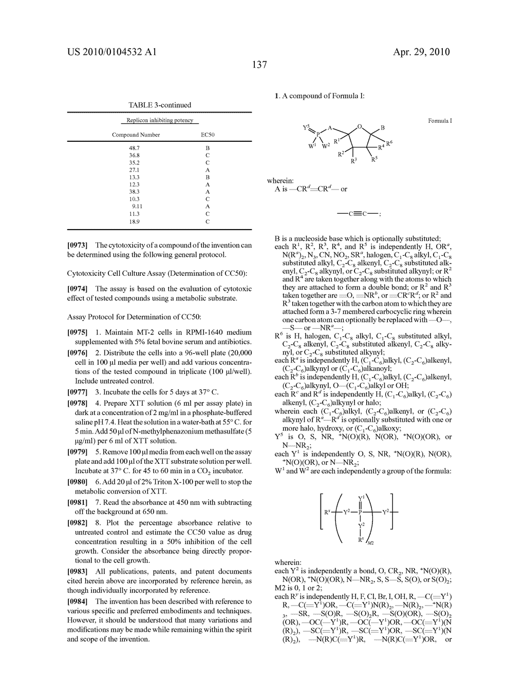 NUCLEOSIDE ANALOGS FOR ANTIVIRAL TREATMENT - diagram, schematic, and image 138