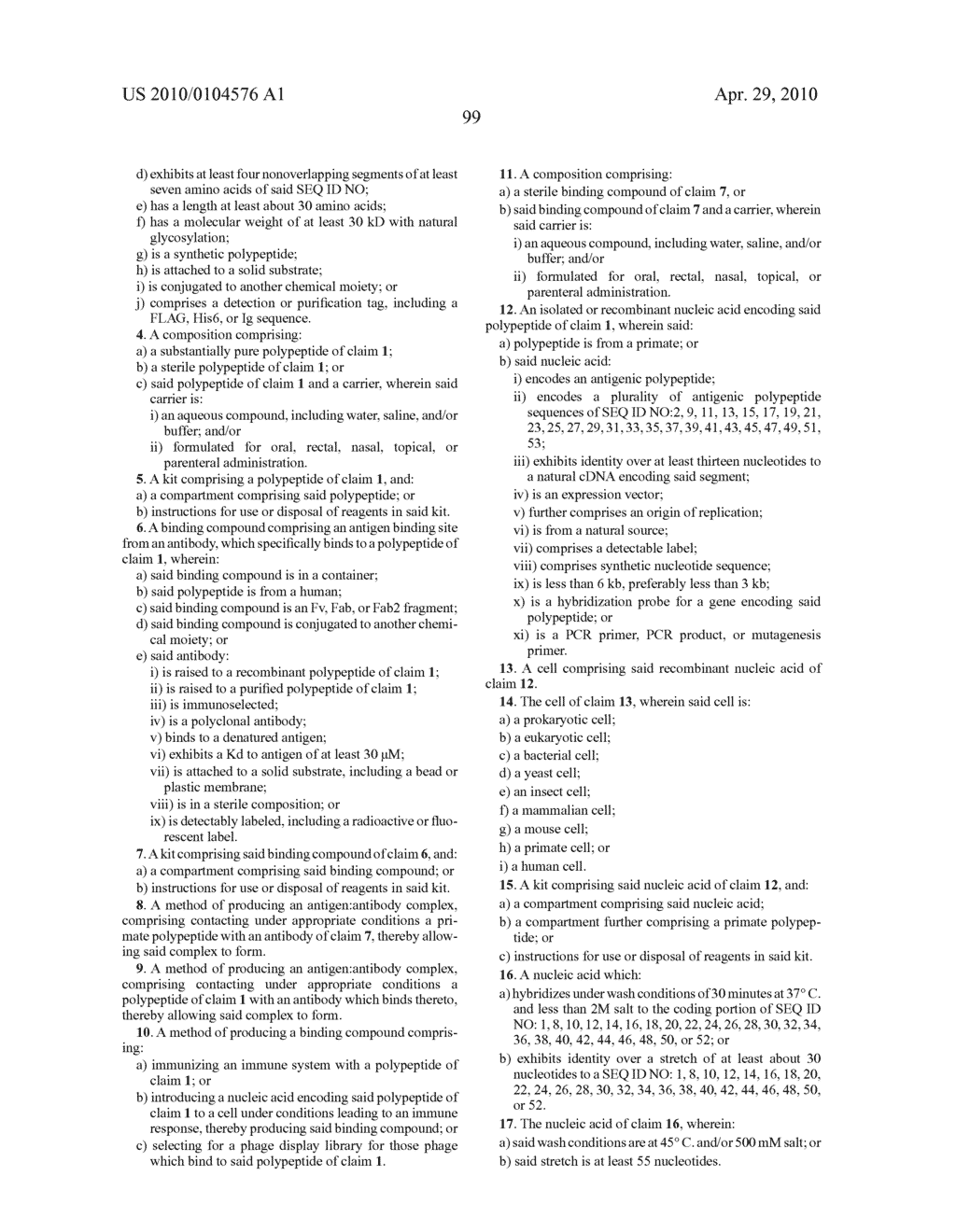 MAMMALIAN GENES; RELATED REAGENTS AND METHODS - diagram, schematic, and image 119