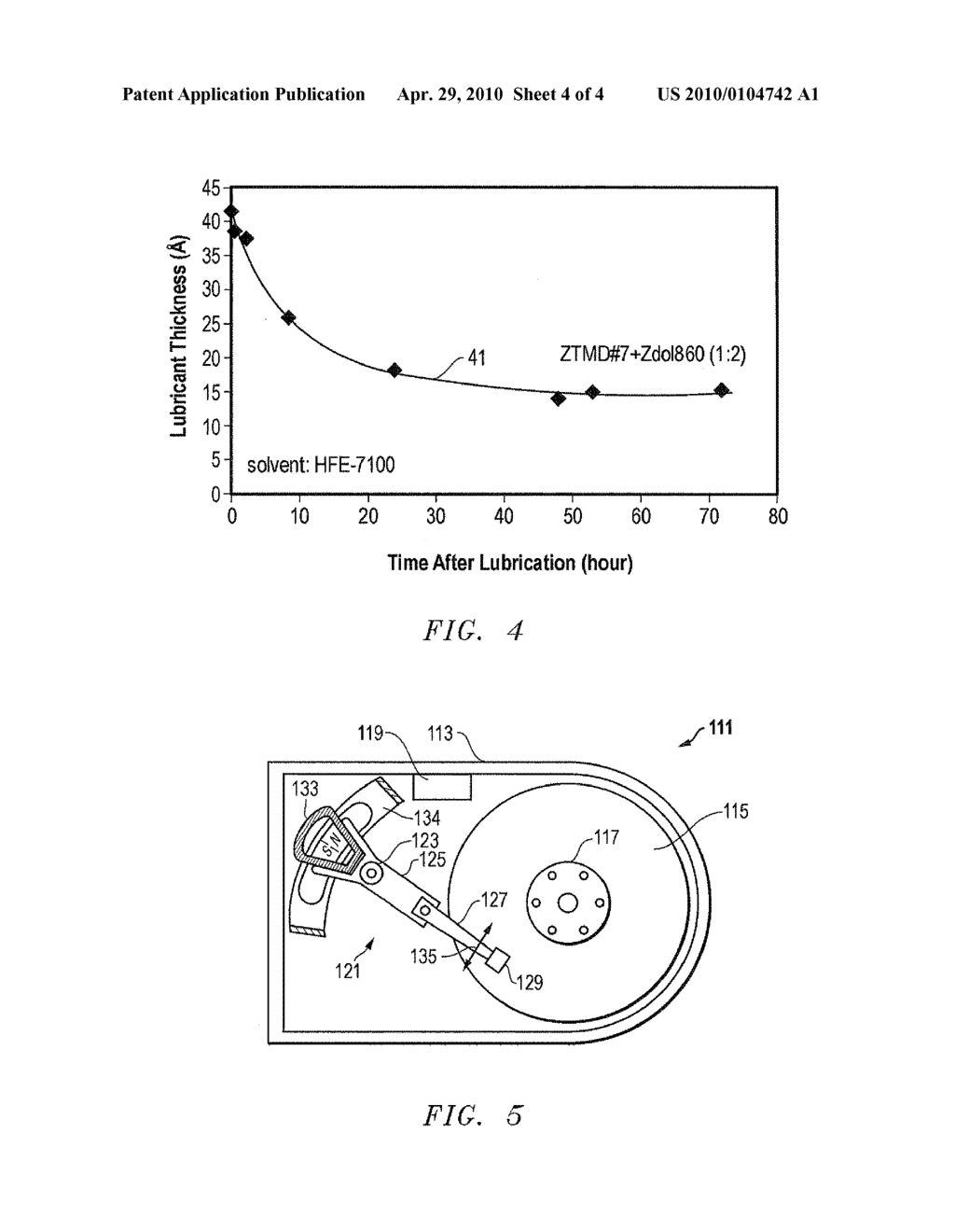 SYSTEM, METHOD AND APPARATUS FOR A NEAT STATE LUBRICANT BLEND HAVING IMPROVED PROCESSIBILITY WITHOUT DIMINISHING PERFORMANCE OF MAGNETIC RECORDING MEDIA - diagram, schematic, and image 05