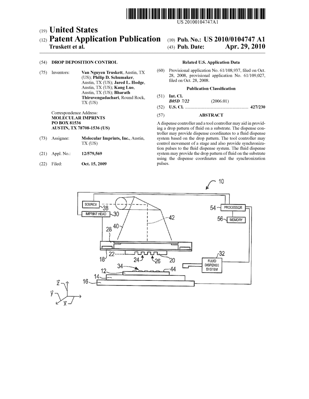 Drop Deposition Control - diagram, schematic, and image 01