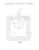 INJECTION-MOULDED PREFORM FOR USE IN MAKING A CONTAINER, AND A METHOD AND APPARATUS FOR MAKING A CONTAINER WITH A HANDLE diagram and image