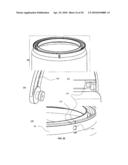 INJECTION-MOULDED PREFORM FOR USE IN MAKING A CONTAINER, AND A METHOD AND APPARATUS FOR MAKING A CONTAINER WITH A HANDLE diagram and image