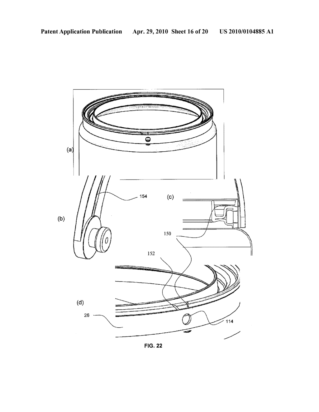 INJECTION-MOULDED PREFORM FOR USE IN MAKING A CONTAINER, AND A METHOD AND APPARATUS FOR MAKING A CONTAINER WITH A HANDLE - diagram, schematic, and image 17