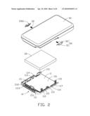 BATTERY COVER LATCHING MECHANISM diagram and image